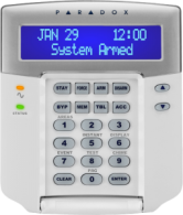 PARADOX K641+ Πληκτρολόγιο 32 χαρακτήρων με μπλε LCD