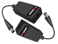 FOLKSAFE FS-7001P Ζεύγος παθητικών μεταδοτών σήματος Ethernet ως 10 Mbps μέσω ομοαξονικού καλωδίου