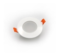 ADELEQ 21-71000 LED ΦΩΤΙΣΤΙΚΟ ΨΕΥΔΟΡΟΦΗΣ ΣΤΡΟΓΓΥΛΟ IP54 7W 3000K 110° ΛΕΥΚΟ