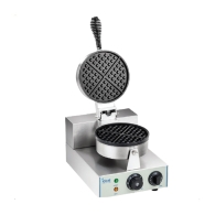 Επαγγελματική Βαφλιέρα, 1000W, πλάκα φ18.5cm, IWB-1 KARAMCO