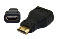 Powertech CAB-H025 adapter mini HDMI Αρσενικό / HDMI 19pin Θηλυκό