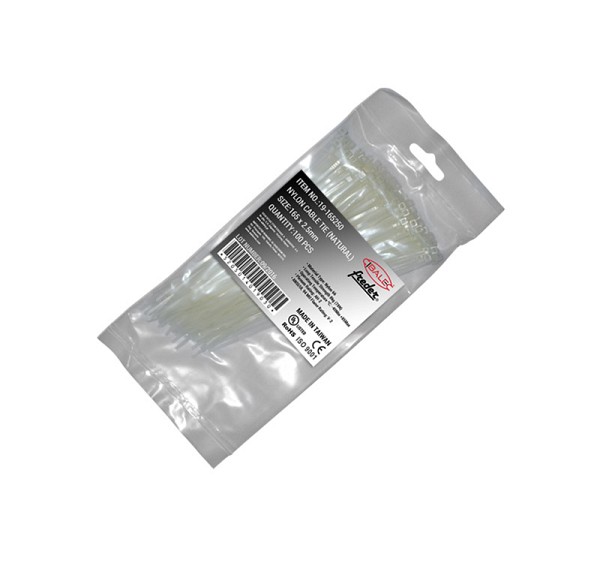 ADELEQ 19-165250 ΔΕΜΑΤΙΚΑ ΝΑΥΛΟΝ 165 x 2.5 mm ΛΕΥΚA