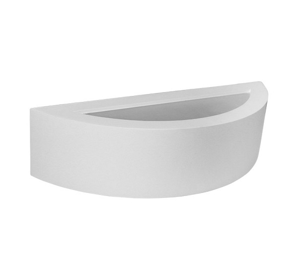 ADELEQ 21-11017 ΑΠΛΙΚΑ ΓΥΨΙΝΗ ΗΜΙΚΥΚΛΙΟ UP DOWN ΝΤΟΥΙ E14 D:300x100 h:75mm